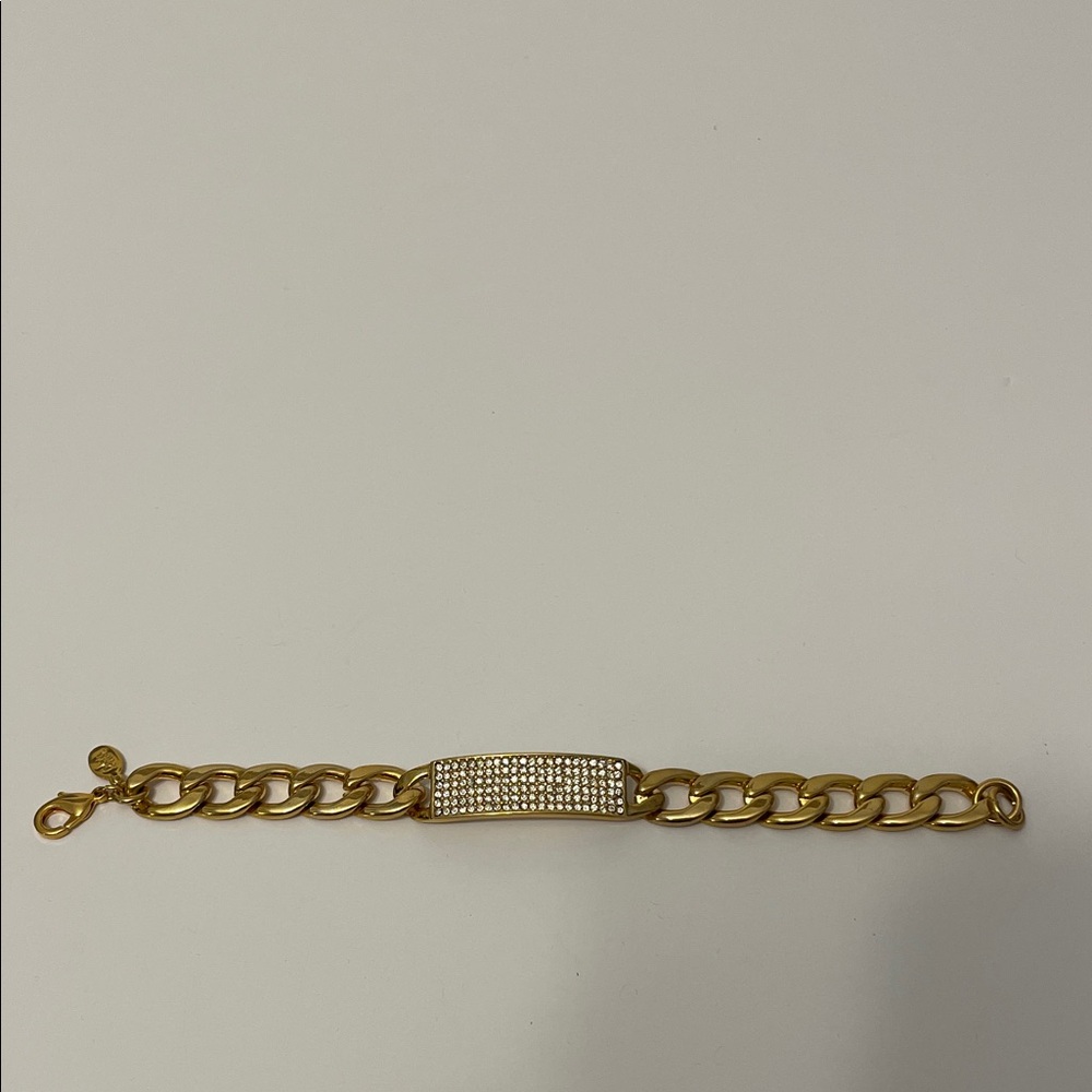 Joan Rivers Gold Tone ID Bracelet - Picture 7 of 12